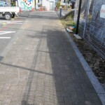 インターロッキングブロック洗浄前