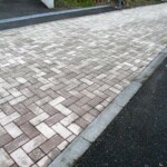 インターロッキングブロック洗浄後