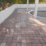 インターロッキングブロック洗浄後